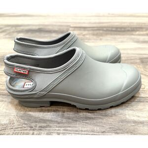 Hunter Light Gray Mules